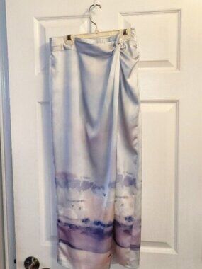 🌹NWOT🌹 Beautiful Rachel Zoe Sky/Bird Print Pastel Skirt